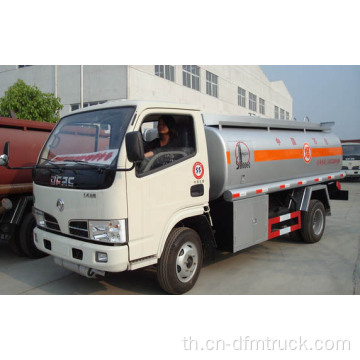 Dongfeng 6cbm 6000 ลิตรรถบรรทุกถังน้ำมันเชื้อเพลิง